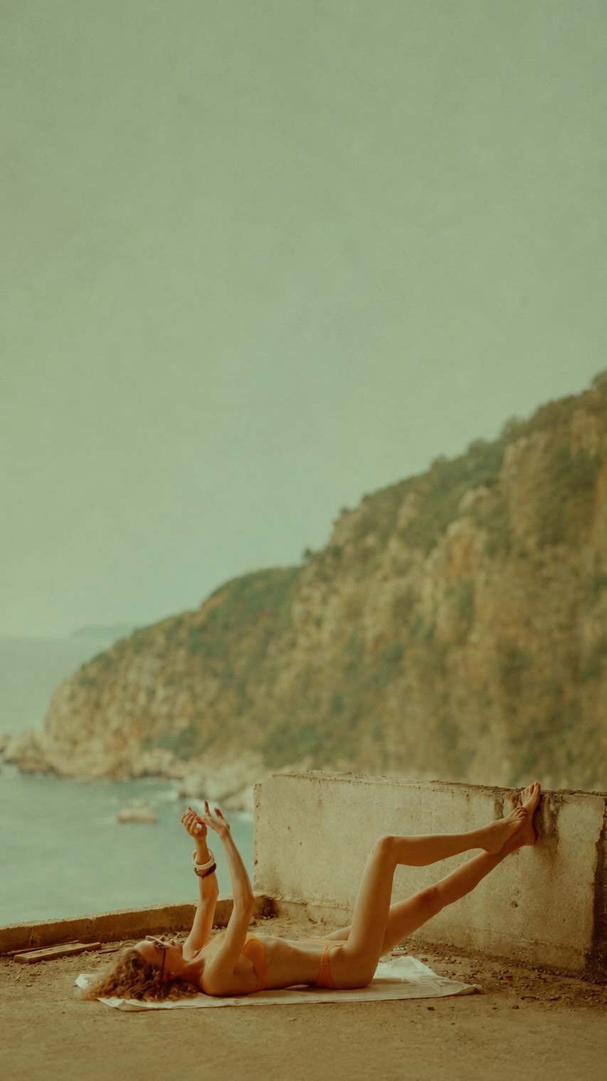 Gracy in the summer light in Montenegro